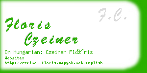 floris czeiner business card